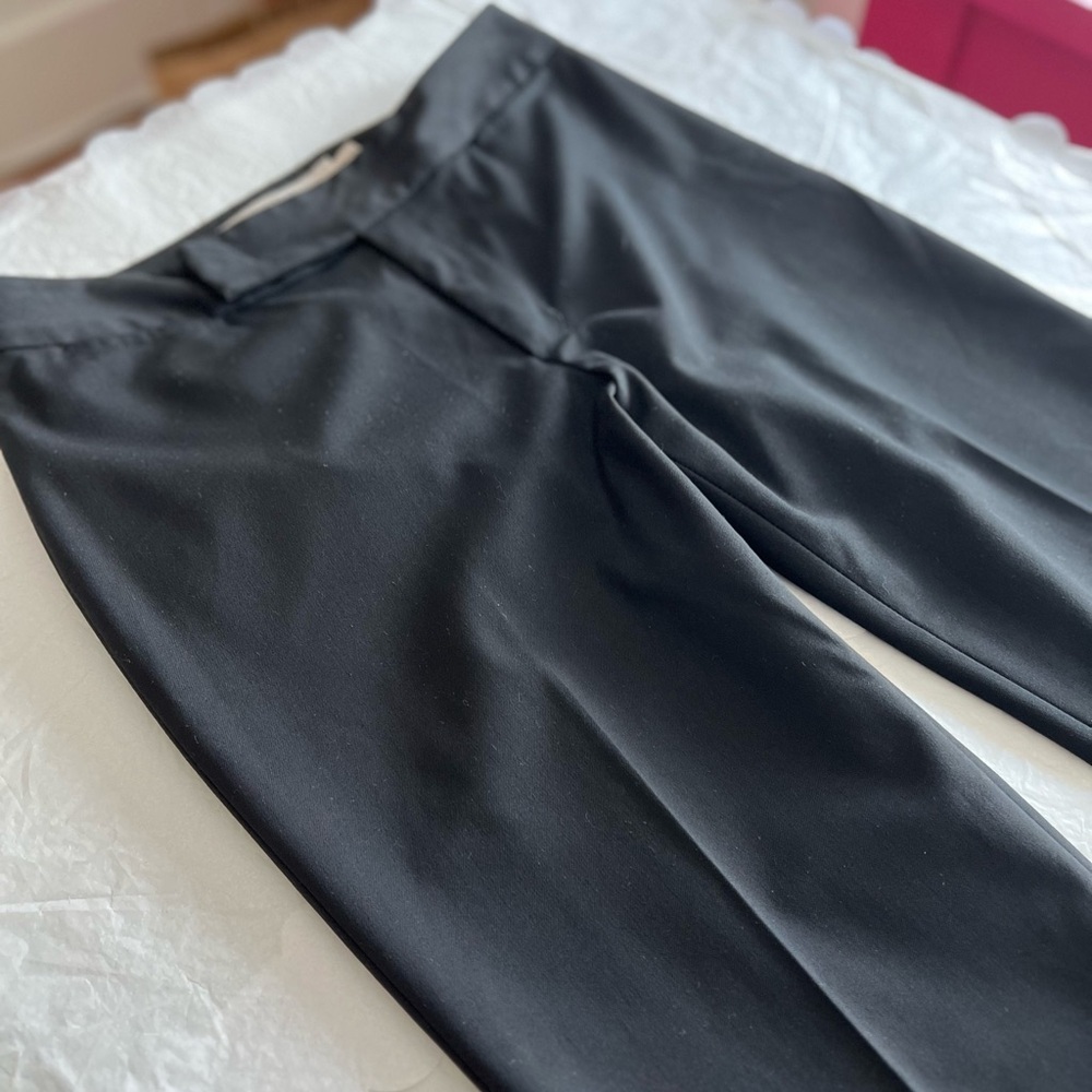 90s InWear Classic Black Dress Pants button hook fly coin pocket basic blacks 10